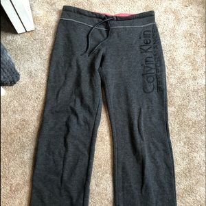 Grey Calvin Klein Sweatpants